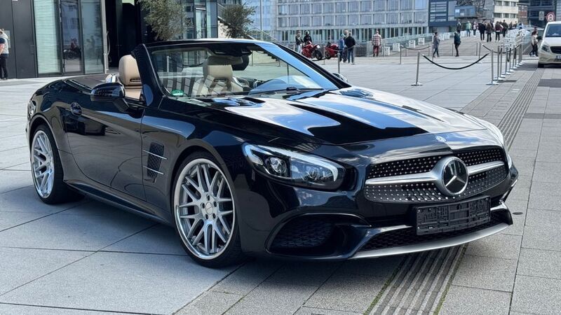 Schwarz Gebraucht 2016 Mercedes SL400 Cabrio | 54.900 € (Fairer Preis) - Bild 1/4