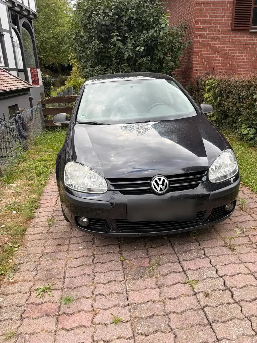 Gebraucht VW Golf VI 102 PS (75 kW) 2008 Schwarz Kleinwagen