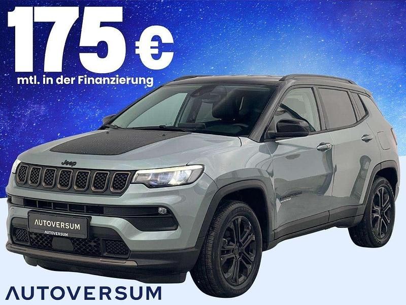 Steel blue pearl coat Gebraucht 2022 Jeep Compass Limited SUV | 22.445 € (Superpreis) - Bild 1/3
