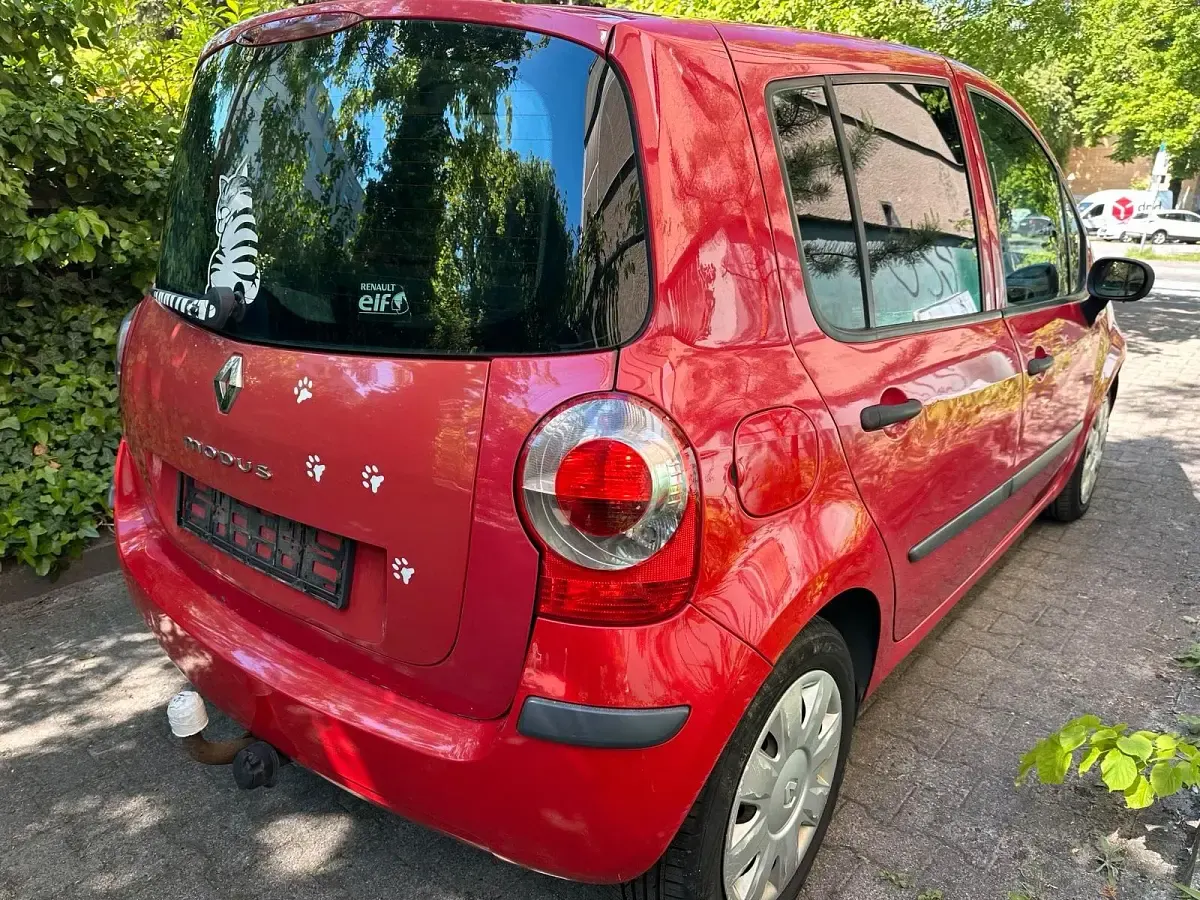 Gebraucht Renault Modus 90 PS (66 kW) 2007 Rot Van / Kleinbus
