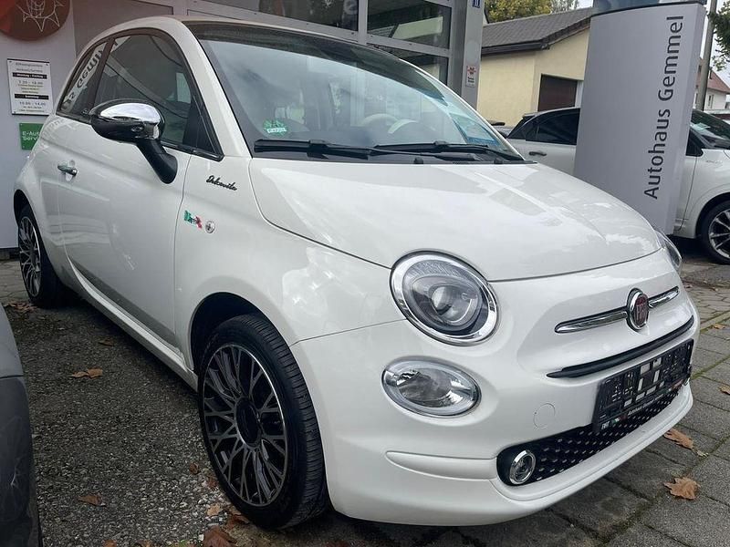 Weiß Gebraucht 2022 Fiat 500 Dolcevita Cabrio | 17.470 € (Teuer) - Bild 1/4