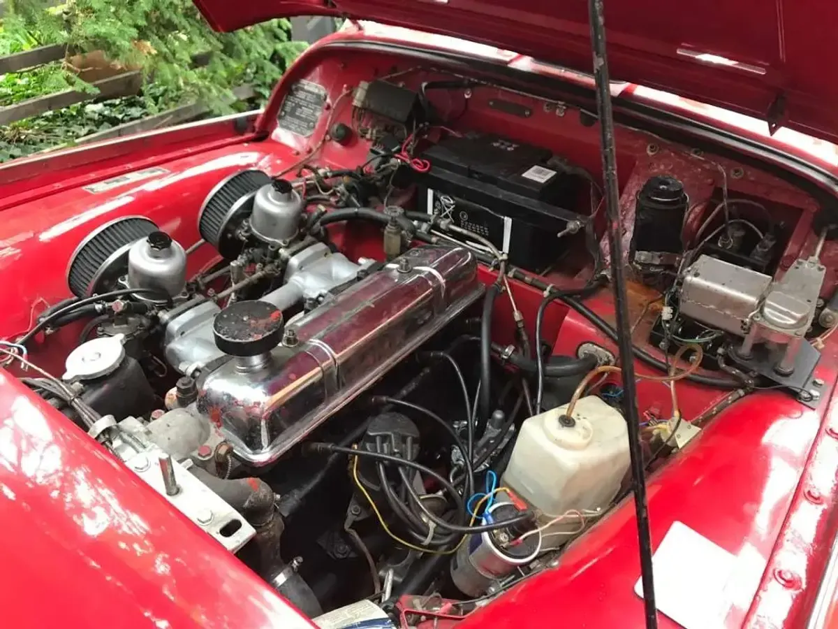 Gebraucht Triumph TR3 101 PS (74 kW) 1957 Rot Cabrio