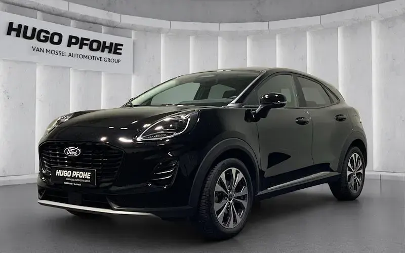 Gebraucht Ford Puma Titanium 125 PS (91 kW) 2025 Agate black metallic SUV