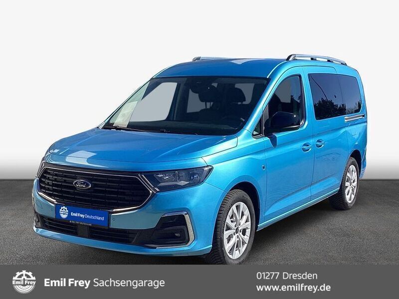 Boundless blue metallic Neu 2025 Ford Grand Tourneo Connect Titanium Van / Kleinbus | 37.930 € (Etwas zu teuer) - Bild 1/4