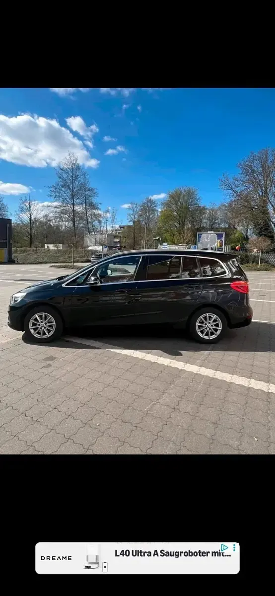 Gebraucht BMW 218 Gran Tourer 140 PS (102 kW) 2016 Schwarz Van / Kleinbus
