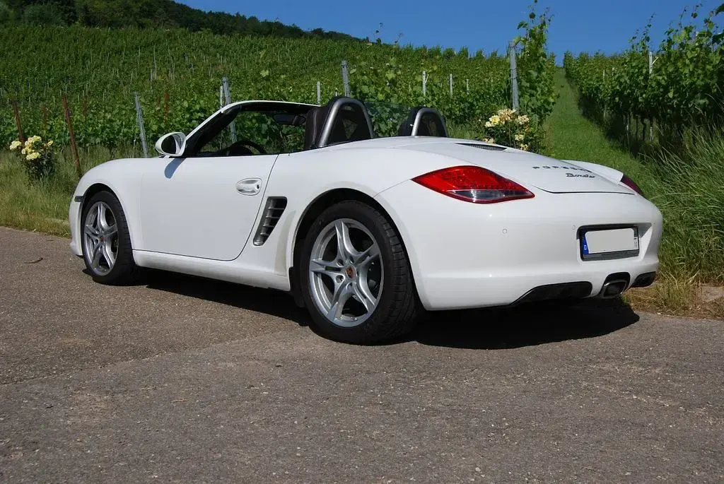Gebraucht Porsche Boxster 256 PS (188 kW) 2008 Weiß Cabrio