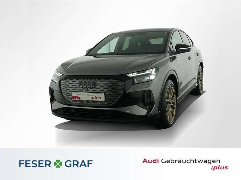 Taifungrau metallic Gebraucht 2023 Audi Q4 Sportback e-tron Edition .1 SUV | 46.450 € (Etwas zu teuer) - Bild 1/4