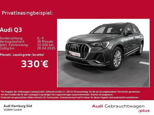 Gebraucht Audi Q3 S-Line 150 PS (110 kW) 2024 6y daytonagrau perleffekt SUV