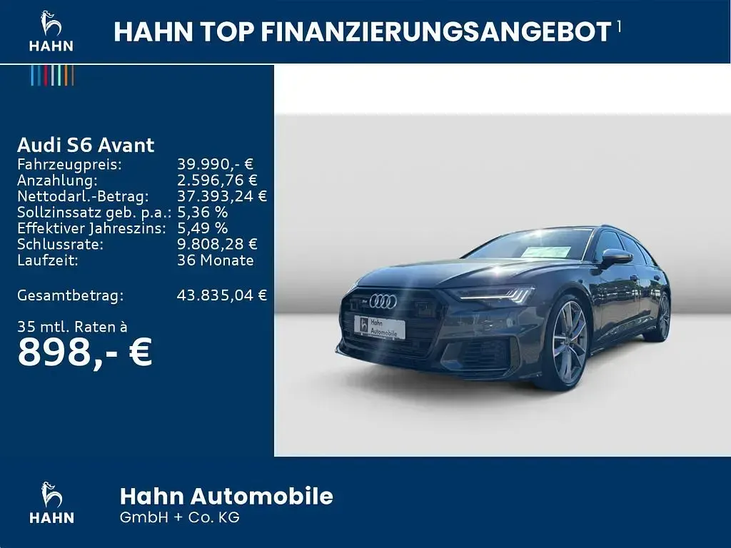 Gebraucht Audi S6 Ambiente 349 PS (256 kW) 2020 Daytonagrau perleffekt Kombi