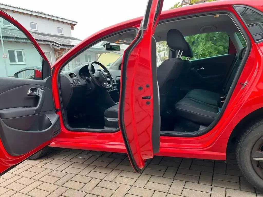 Usata VW Polo Team 60 CV (44 kW) 2010 Rosso Utilitaria