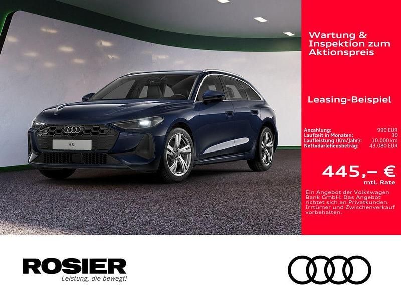 Blau / firmamentblau Gebraucht 2025 Audi A5 Basis Coupé | 43.080 € (Teuer) - Bild 1/4
