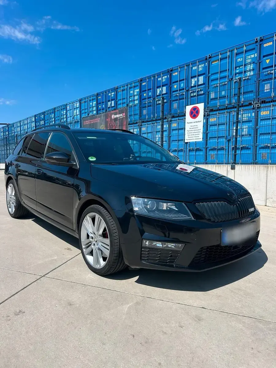 Gebraucht Skoda Octavia vRS 184 PS (135 kW) 2014 Schwarz Kombi