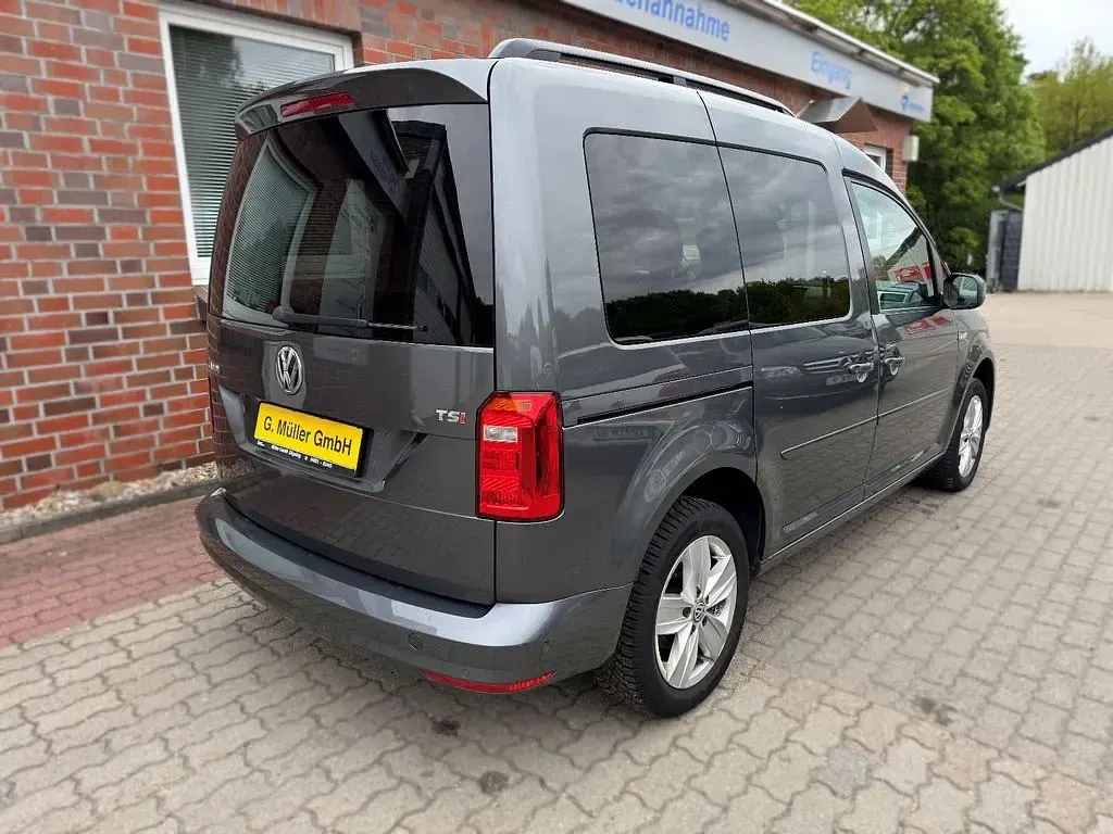 Second-hand VW Caddy Comfortline 125 CP (91 kW) 2018 Gri Monovolum