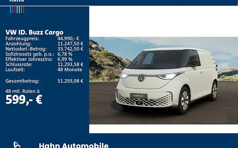 Nowe VW ID. Buzz Pro 210 kW (286 KM) 2026 Biały Minivan