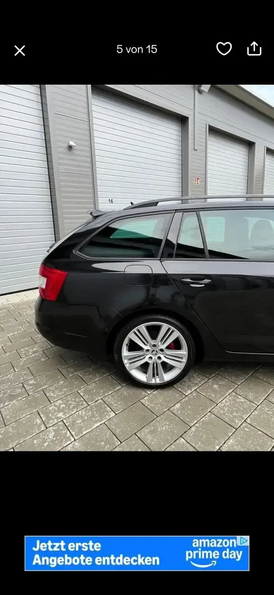 Gebraucht Skoda Octavia RS 184 PS (135 kW) 2014 Schwarz Kombi