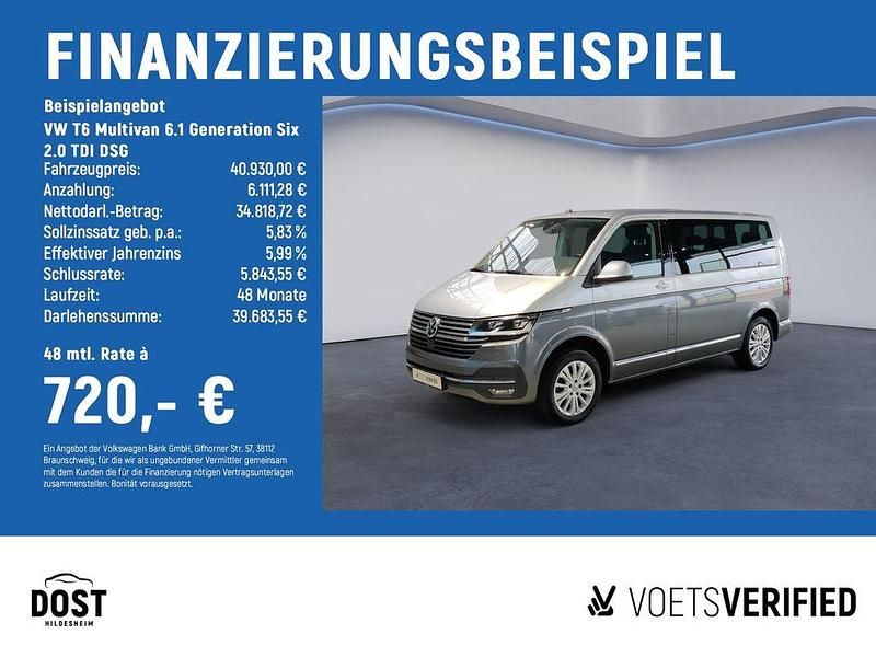 Gebraucht VW Multivan Generation Six 150 PS (110 kW) 2020 Silber Van