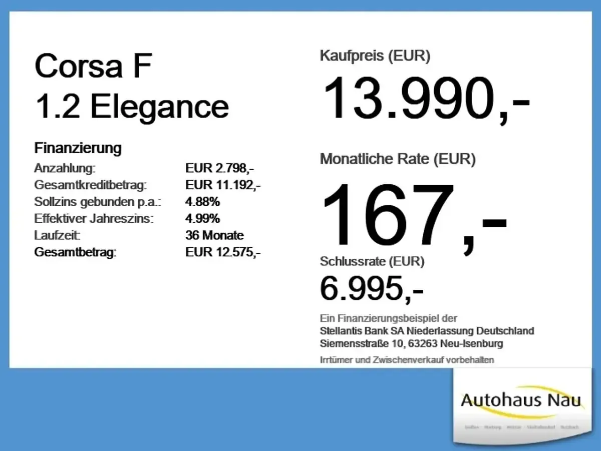 Gebraucht Opel Corsa Elegance 75 PS (55 kW) 2023 Jade weiss Kleinwagen