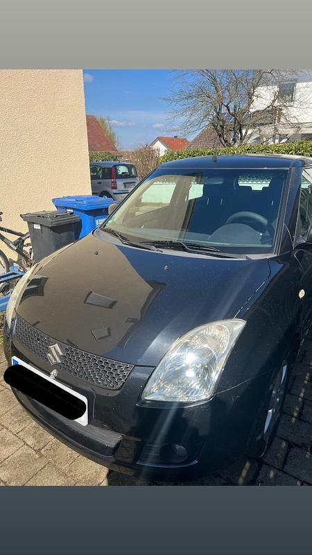 Gebraucht Suzuki Swift 2008 Schwarz Kleinwagen