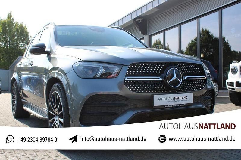 Selenitgrau metalliclack Gebraucht 2019 Mercedes GLE300 AMG SUV | 53.950 € (Etwas zu teuer) - Bild 1/4