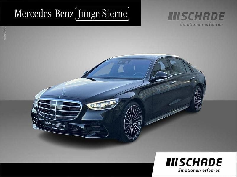 Schwarz Gebraucht 2024 Mercedes S450 AMG line Limousine | 113.850 € (Fairer Preis) - Bild 1/4