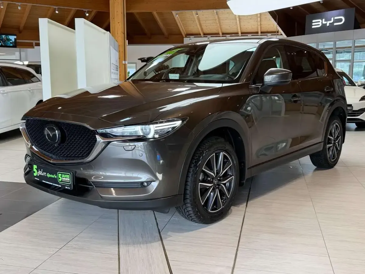 Gebraucht Mazda CX-5 Sports-Line 194 PS (142 kW) 2019 Braun SUV