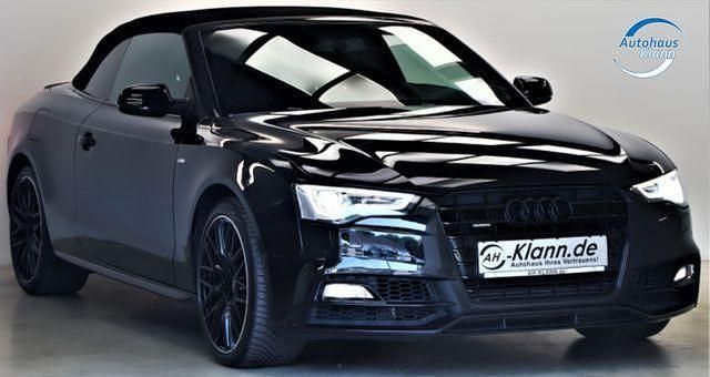 Schwarz Gebraucht 2016 Audi A5 Cabriolet S-Line Cabrio | 21.999 € (Etwas zu teuer) - Bild 1/4