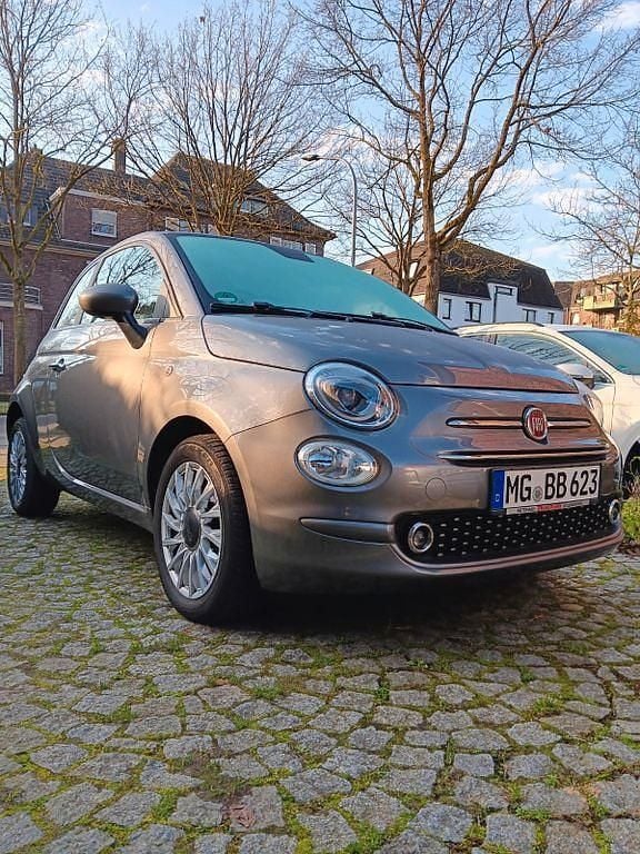 Gebraucht Fiat 500 Lounge 69 PS (50 kW) 2021 Silber Kleinwagen