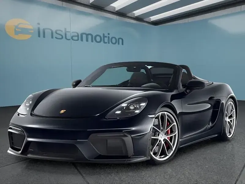 Gebraucht Porsche Boxster Spyder 420 PS (308 kW) 2021 Schwarz Cabrio