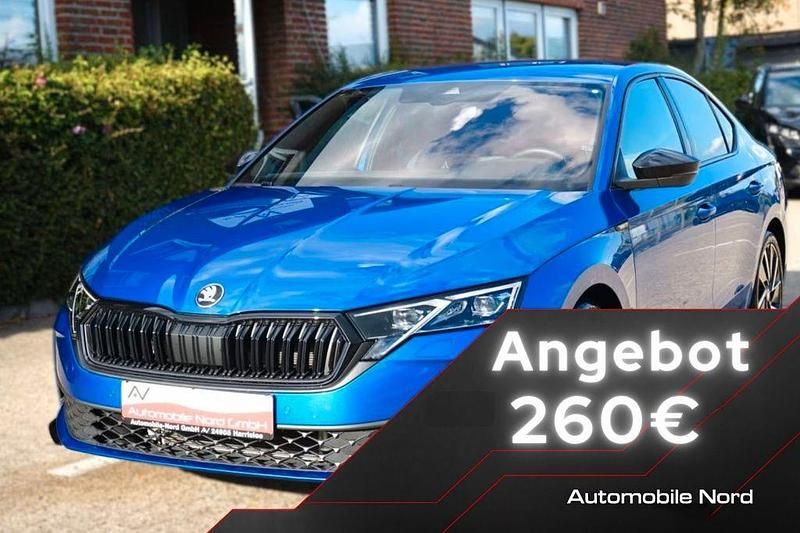 Gebraucht Skoda Octavia SportLine 150 PS (110 kW) 2024 Race blue metallic Limousine