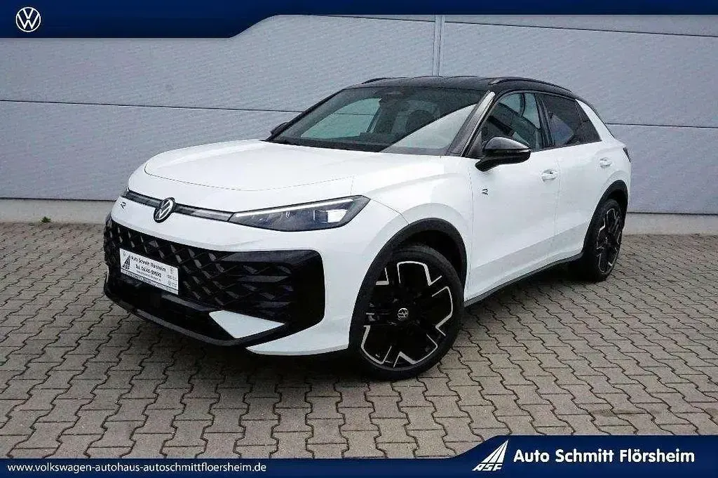 Neu VW T-Roc R-line 150 PS (110 kW) 2026 Pure white schwarz SUV