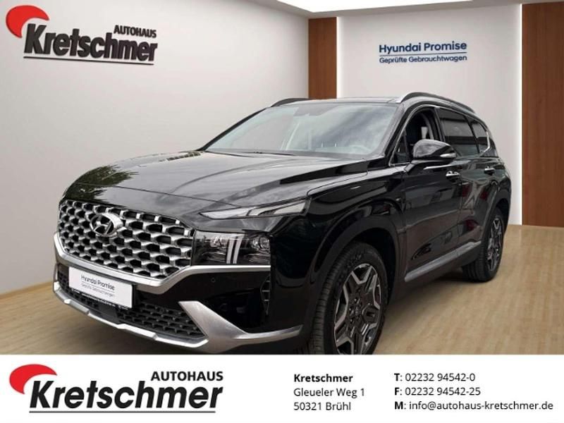 Schwarz Gebraucht 2021 Hyundai Santa Fe Prime SUV | 31.690 € (Guter Preis) - Bild 1/4