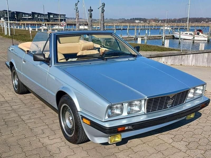 Gebraucht Maserati Biturbo 189 PS (139 kW) 1986 Silber Cabrio