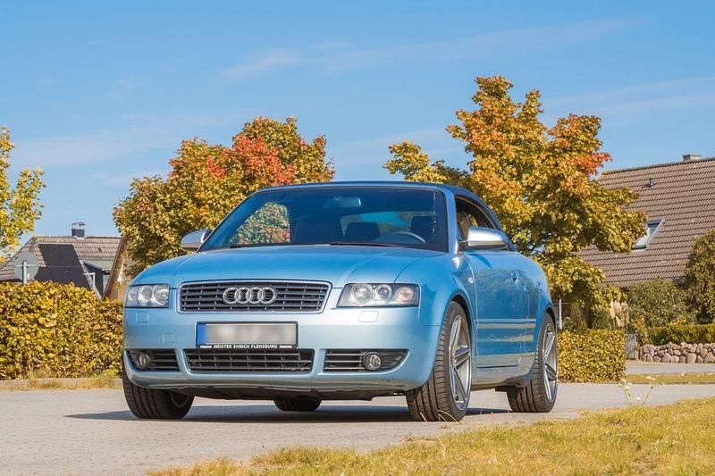 Gebraucht Audi A4 Cabriolet 163 PS (119 kW) 2003 Blau Cabrio
