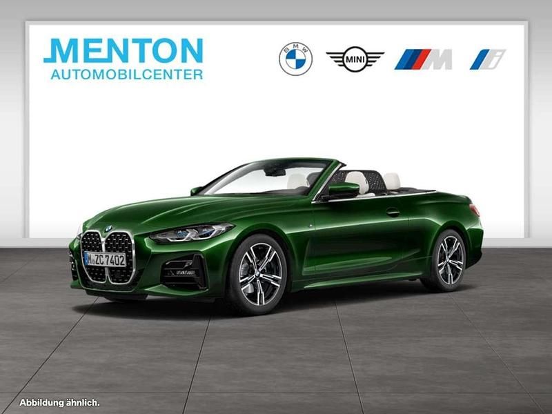 Grün Gebraucht 2021 BMW 420 M Sport Cabrio | 37.890 € (Fairer Preis) - Bild 1/3
