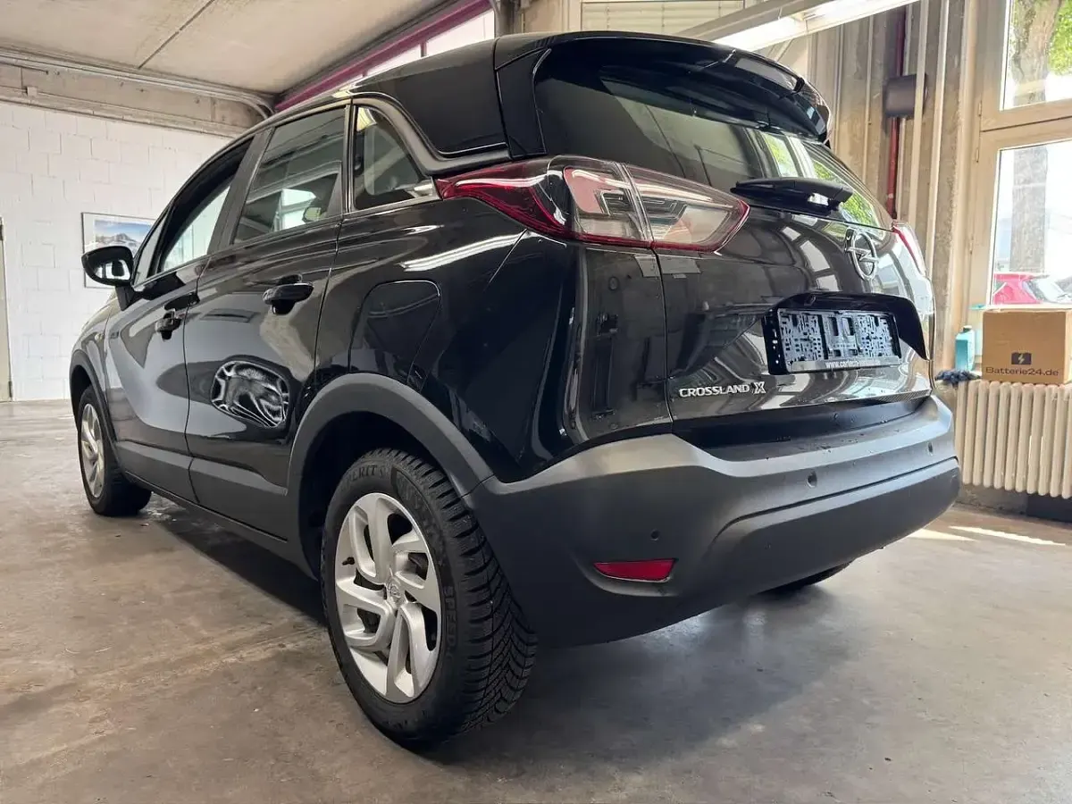 Gebraucht Opel Crossland X Edition 110 PS (80 kW) 2019 Onyx schwarz SUV