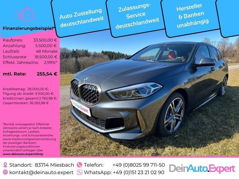 Grau Gebraucht 2020 BMW M135 Performance Kleinwagen | 31.500 € (Guter Preis) - Bild 1/4
