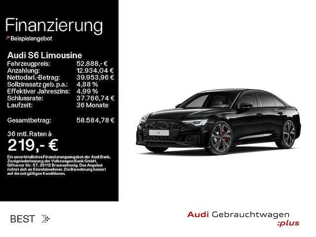 Gebraucht Audi S6 Ambiente 344 PS (253 kW) 2024 Brillantschwarz Limousine