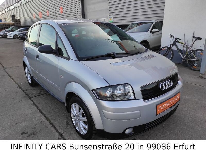Silber Gebraucht 2000 Audi A2 Kleinwagen | 1.500 € (Guter Preis) - Bild 1/4
