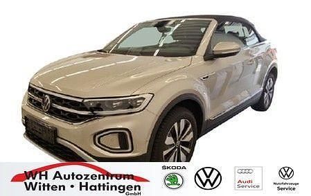 Ivory silver metallic Gebraucht 2024 VW T-Roc Cabriolet Move Cabrio | 33.390 € (Fairer Preis) - Bild 1/3
