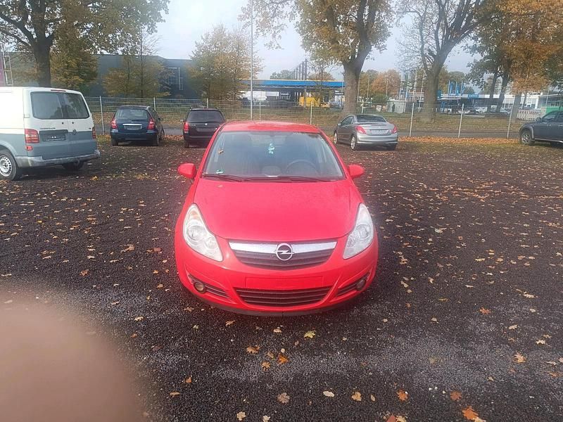 Rot Gebraucht 2009 Opel Corsa Kleinwagen | 2.500 € - Bild 1/4