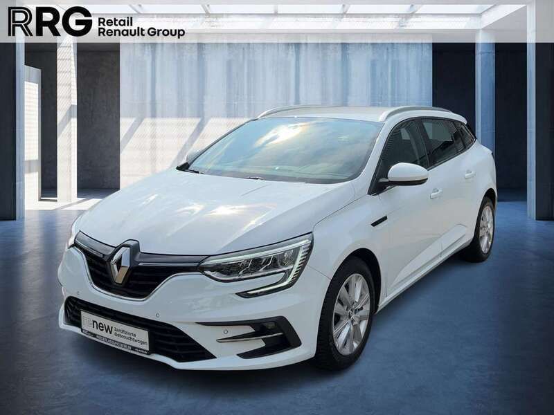 Weiß Gebraucht 2021 Renault Mégane GrandTour Business Kombi | 17.290 € (Fairer Preis) - Bild 1/4