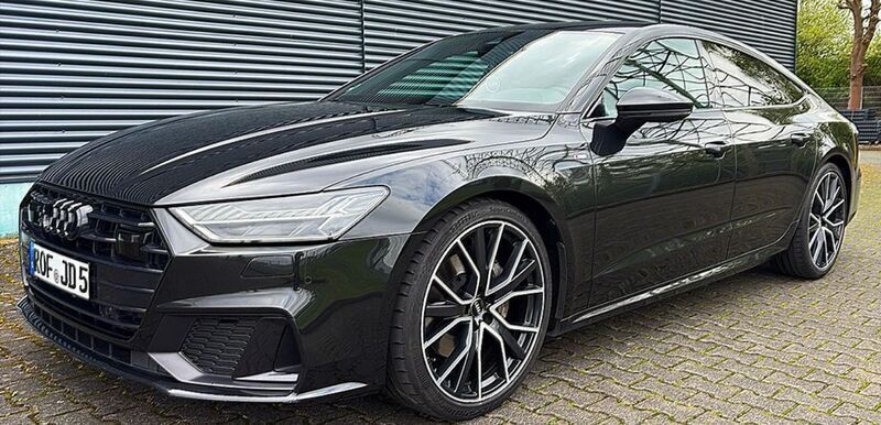 Grau Gebraucht 2018 Audi A7 S-Line Kleinwagen | 43.300 € (Fairer Preis) - Bild 1/4