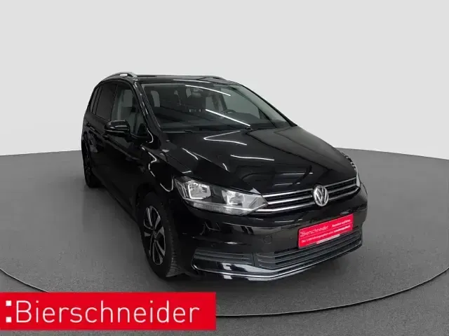 Gebraucht VW Touran IQ Drive 150 PS (110 kW) 2019 Schwarz Van / Kleinbus