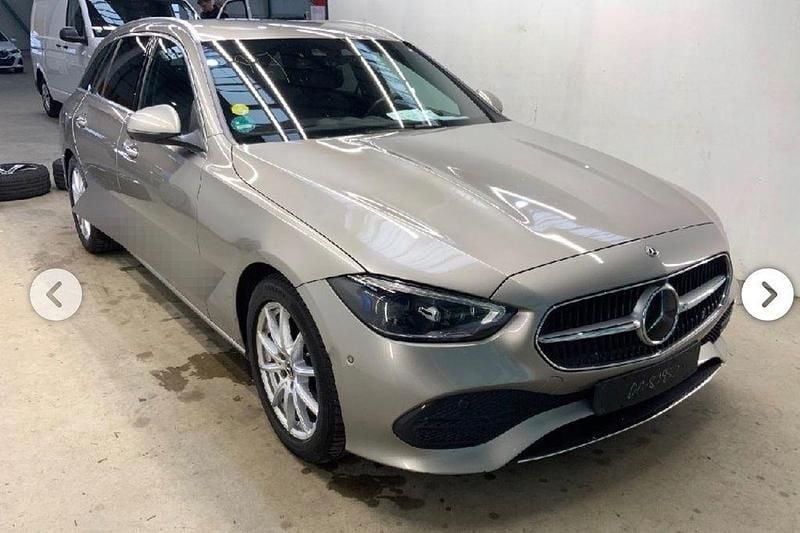 Silber Gebraucht 2021 Mercedes C220 Limousine | 18.999 € (Guter Preis) - Bild 1/4