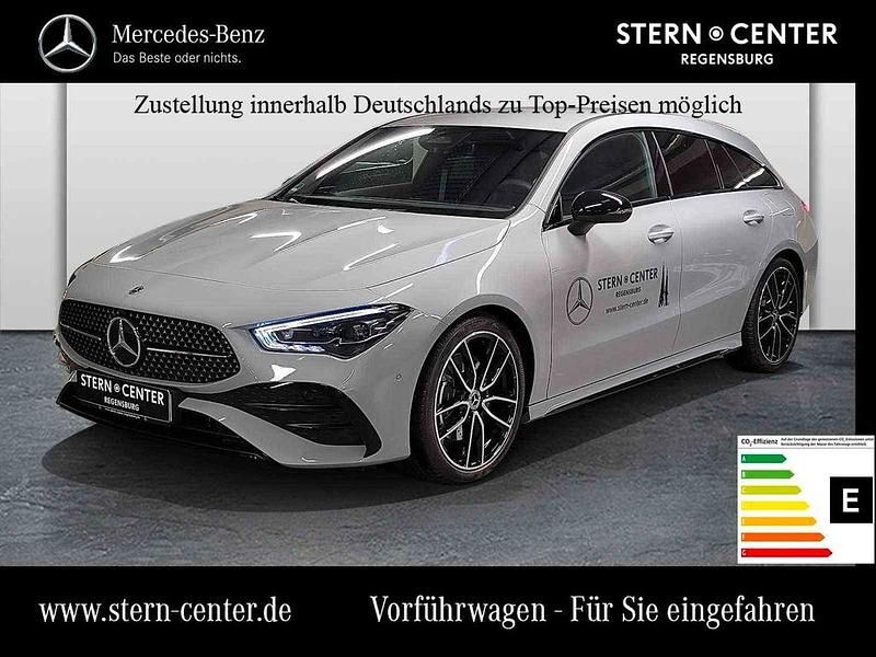 Grau Gebraucht 2025 Mercedes CLA200 Shooting Brake AMG Kombi | 36.299 € - Bild 1/4