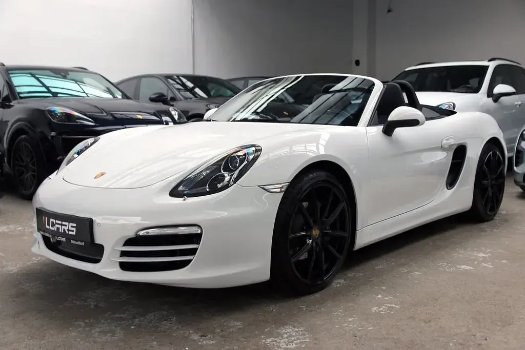 Gebraucht Porsche Boxster 265 PS (194 kW) 2014 Weiß Cabrio