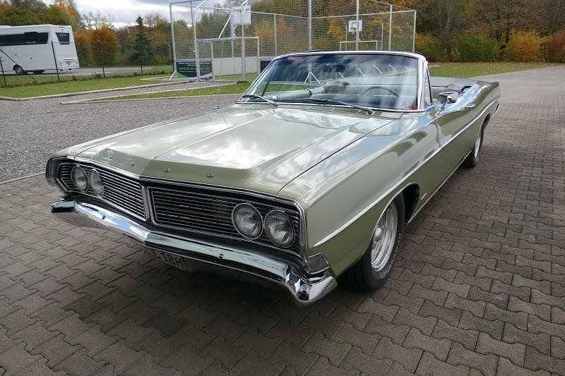 Grün Gebraucht 1968 Ford Galaxie Cabrio | 35.000 € - Bild 1/4