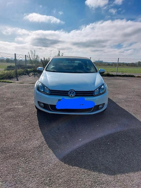 Gebraucht VW Golf Cabriolet 2014 Weiß Cabrio