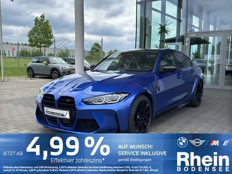 Blau Gebraucht 2024 BMW M3 Competition Edition Limousine | 85.680 € (Guter Preis) - Bild 1/4