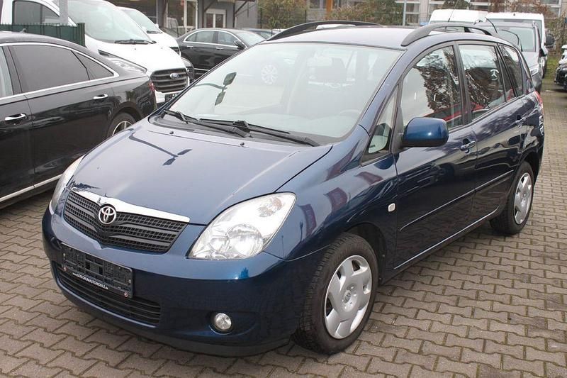 Blau Gebraucht 2003 Toyota Corolla Verso Sol Van / Kleinbus | 2.900 € (Fairer Preis) - Bild 1/4